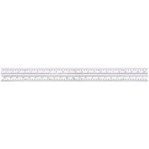 Starrett - 600mm Blade Satin Chrome Inch & MM | CB600-36